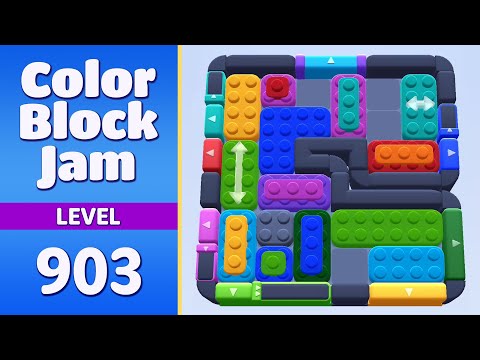 Color Block Jam Level 903 (904) | Every Puzzle Solved! 🎯