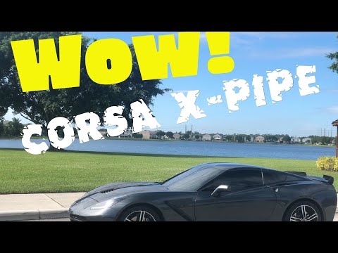 Corvette C7 Corsa xpipe DIY installation