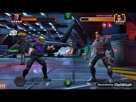 First 4/55 test run Marvel Contest of Champions Hawkeye