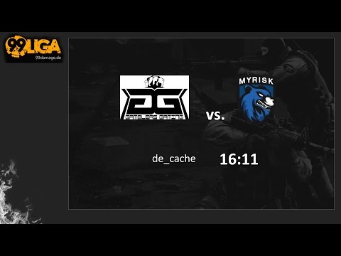 99 Liga - Div. 3.13 - Gamblers Gaming vs. myRisk e.V. Academy Alpha - de_cache