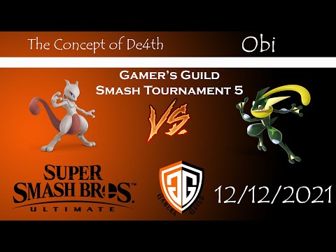 Gamer's Guild Smash Monthly 5 - The Concept of De4th (Mewtwo) vs Obi (Greninja)