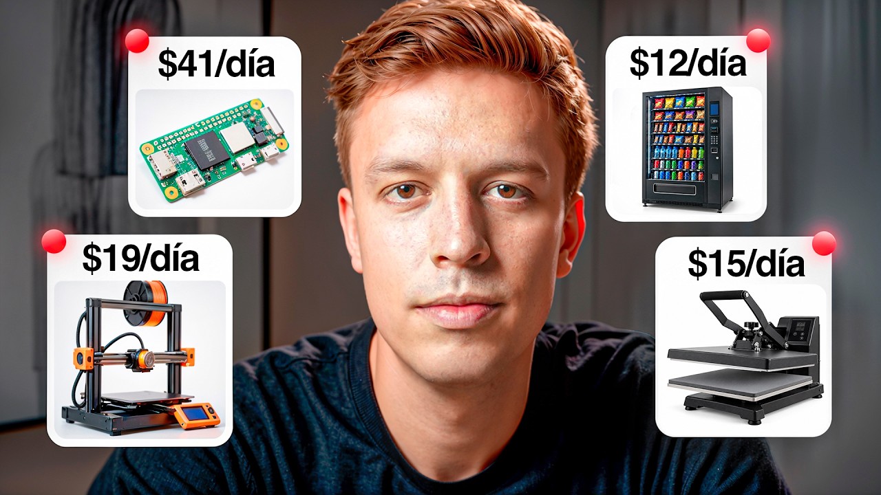 7 Máquinas Que Puedes Comprar Para Ganar Dinero