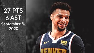 Jamal Murray 27 PTS 3 REBS 6 AST |Nuggets vs Clippers| NBA Playoffs 9/05/20