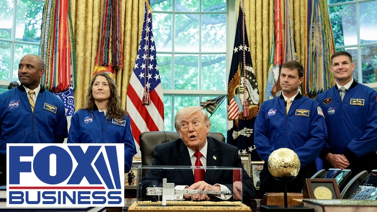 WATCH LIVE: Trump hosts Artemis II astronauts at White House