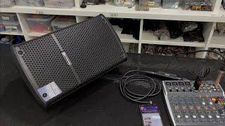 Video thumbnail for Montarbo B108 and Behringer XENYX 1202SFX Soundcheck. #activespeaker #mixingconsole #soundsquare by Sound Square