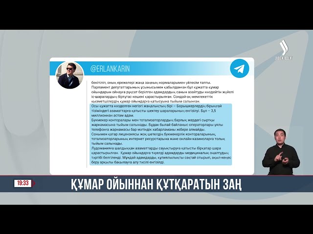 Мемлекеттік кеңесші Е. Қарин ойын бизнесі туралы жаңа заңға қатысты пікірін білдірді