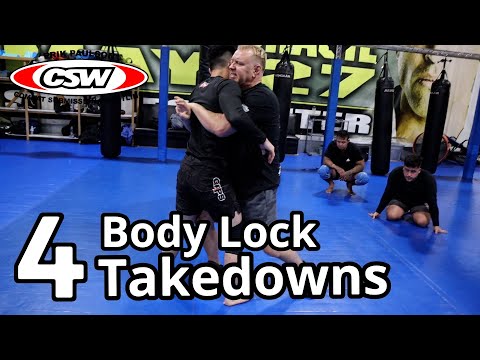 4 Body Lock Takedowns