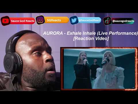AURORA - Exhale Inhale (Live Performance) | REACTION