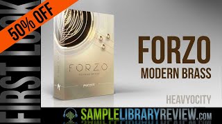Video thumbnail for First Look: FORZO Modern Brass by Heavyocity (currently 50% OFF) by Sample Library Review