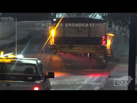 01-22-2022 Horry County, SC - Frozen Cars - Iced Bridges - Snow - SCDOT Working - Freezing Rain