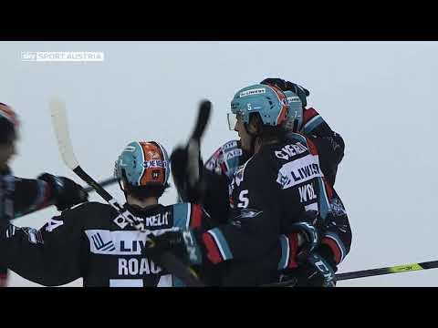 Highlights: Erste Bank Eishockey Liga, 14. Runde:  Black Wings Linz - Graz 99ers 5:0