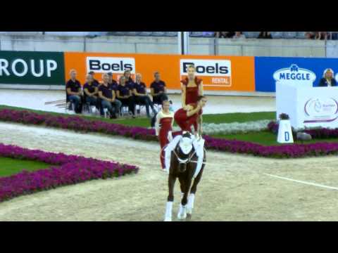 Team SVEA Kür auf der EM am 21.08.15