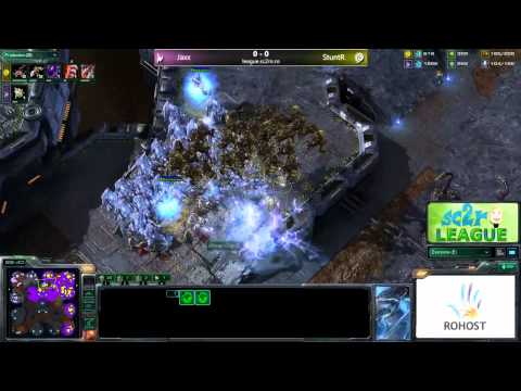 sc2ro League   gC w6  Jaxx vs StuntR