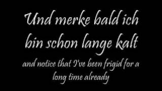 Rammstein- Keine Lust lyrics and English trans.