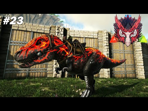 Je capture un X-Rex super resistant ! Ark Ep23