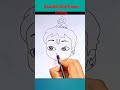 Beautiful Little Krishna Drawing Shorts Littlekrishna Krishnadrawing Kidsdrawing