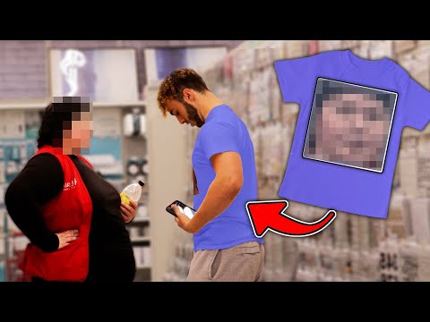 Stranger on a Shirt Prank