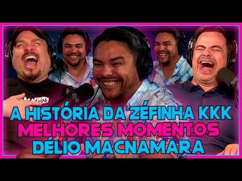 DÉLIO MACNAMARA NO TICARACATICAST - MELHORES MOMENTOS