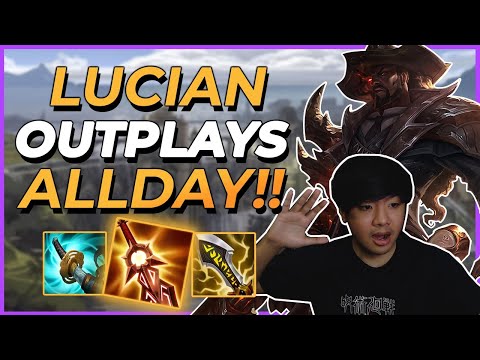 I CAN OUTPLAY WITH LUCIAN ALL DAY 🔥 TOP 1 LUCIAN - WILD RIFT High Elo | Mirmoooo