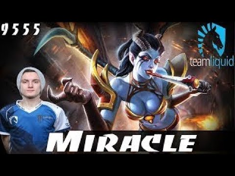 Liquid.Miracle- Queen of Pain | 9555 MMR Dota 2