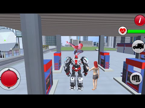 Ambulance Robot Car Transform - Emergency Robot City Rescue Simulator - Android Gameplay Fun V-qB4Vc