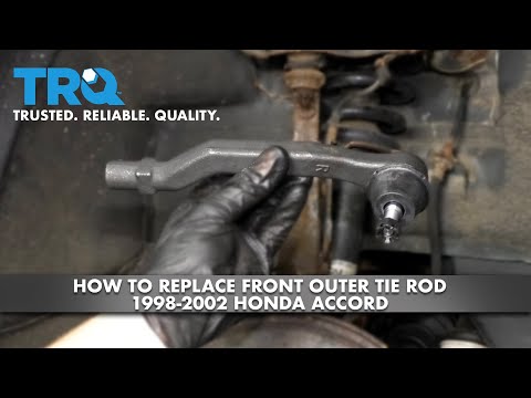How to Replace Front Outer Tie Rod 1998-2002 Honda Accord