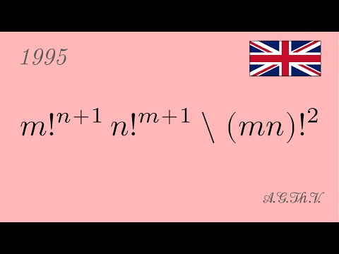 British Mathematical Olympiad, 2nd round, 1995, problem 4