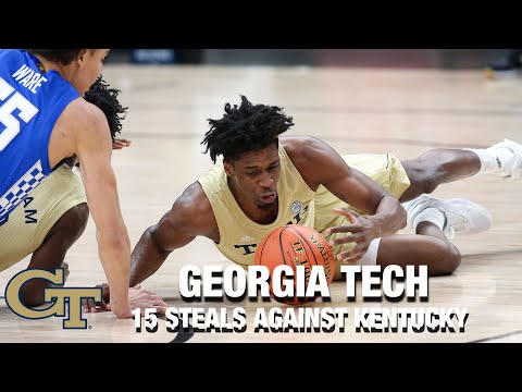 Georgia Tech Steals The Ball 15 Times Against Kentucky