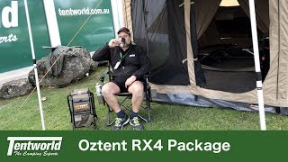 Oztent RX4 Canvas Touring Tent Demonstration, Features & Review