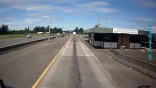 preview picture of video 'DOT Scale, Weigh Station, Washington, I-5, N, near Ridgefield /// DOT Scale /// LKW Waage'