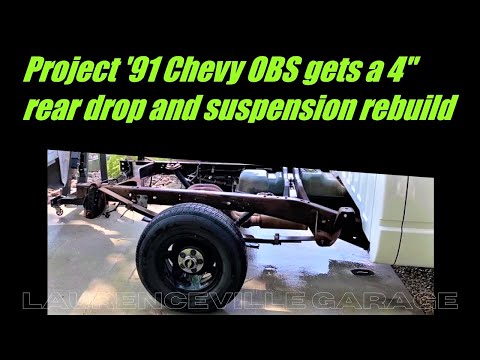 1988-1998 Chevy OBS Project Truck Gets a 4" Rear Suspension Drop and Rebuild