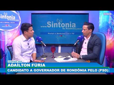 ADAÍLTON FÚRIA, CANDIDATO A GOVERNADOR DE RONDÔNIA - PSD