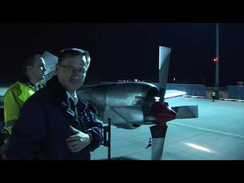 THE SIGHT & THE SOUND 2/6 : Flight onboard Amerer Air L-188 Electra OE-ILA from Erfurt to Liege