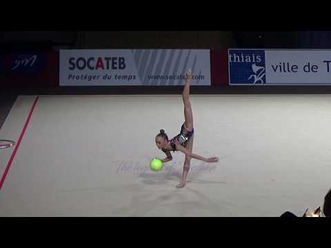 Khrystyna POHRANYCHNA (UKR) ball - 2019 Thiais AA