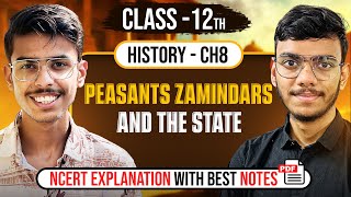 Peasants Zamindars and The State Class 12 History NCERT Explanation and Important Questions