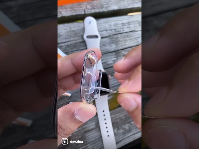 Vídeo relacionado con Misxi 2 Piezas Funda Protectora de PC con Protector Pantalla de Vidrio Templado para Apple Watch Series 11 Series 10 42mm, Ultrafino Cubierta de Protección para iWatch, 1 Oro Rosa + 1 Transparente