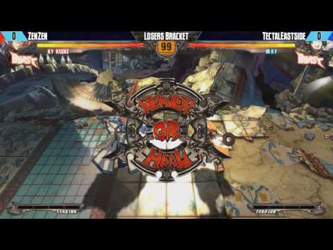 GB Dec 03, 2016 - GGxrd: Revelator - ZenZen vs Tectal Eastside