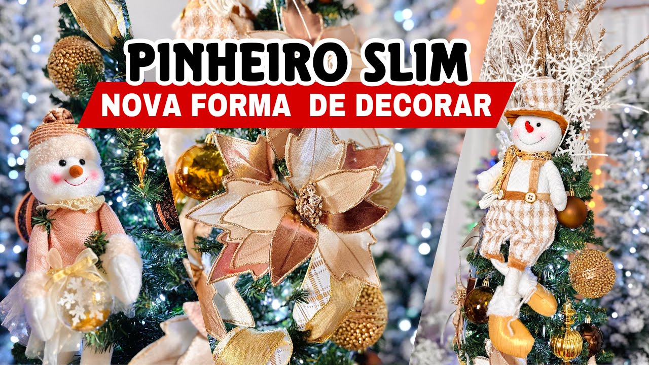 TENDÊNCIAS PARA DECORAÇÃO DA ÁRVORE DE NATAL DECORAÇÃO EM S #decoraçãodenatal #arvoredenatal
