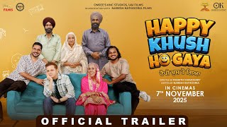 HAPPY KHUSH HO GAYA    Official Trailer   Naresh Kathooria   New Punjabi Movie   7th November 2025