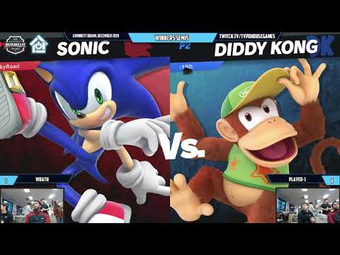 Gwinnett Brawl For the Crown 2019 - Wrath(Sonic) VS Player-1(Diddy)- W. Round 5