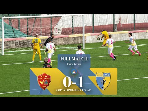 FULL MATCH | Pian Camuno - Eden Esine 0-1 | Coppa Lombardia 1° Categoria - Gironi