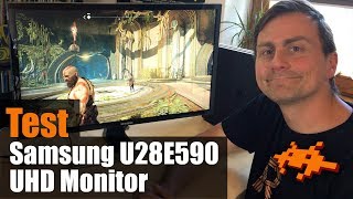 Test Samsung U28E590D UHD Monitor [Unboxing, Check, deutsch]