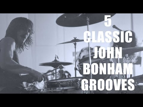 5 CLASSIC JOHN BONHAM GROOVES