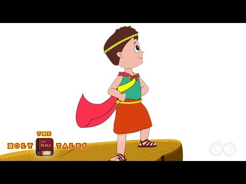 David and Goliath I Animated Bible Story For Children| HolyTales Bible Stories
