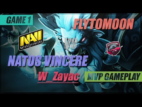 W_Zayac MVP Gameplay | Natus Vincere vs FlyToMoon | Game 1