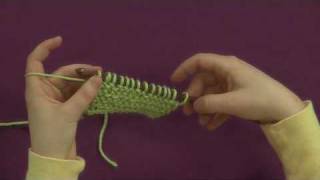 Tunisian Crochet: the Tunisian Purl Stitch