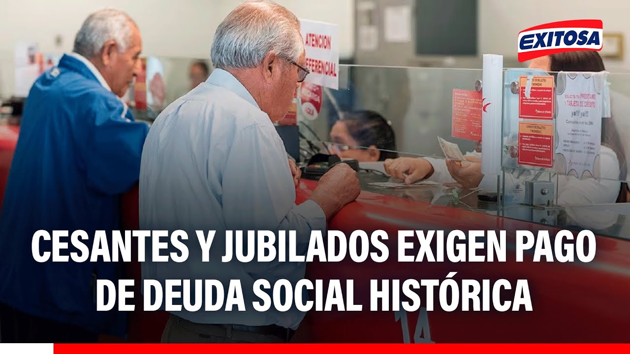 🔴🔵 Cesantes y Jubilados exigen pago de deuda social histórica: "Hasta ahora nos tienen padeciendo"