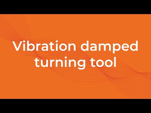 See how MAQ’s vibration damped turning tool works l MAQ