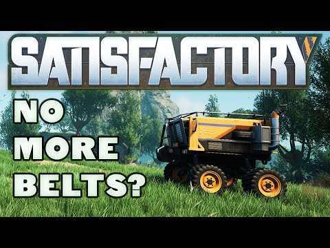Setting Up Tractors & Truck Stations! | Satisfactory 1.0 Guided Playthrough Ep. 12