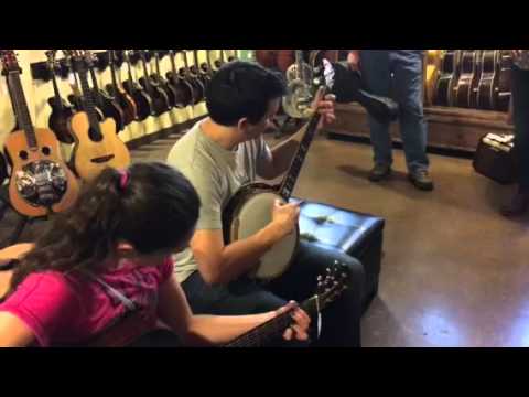 Ivy Phillips and Tyler Andal at Carter Vintage